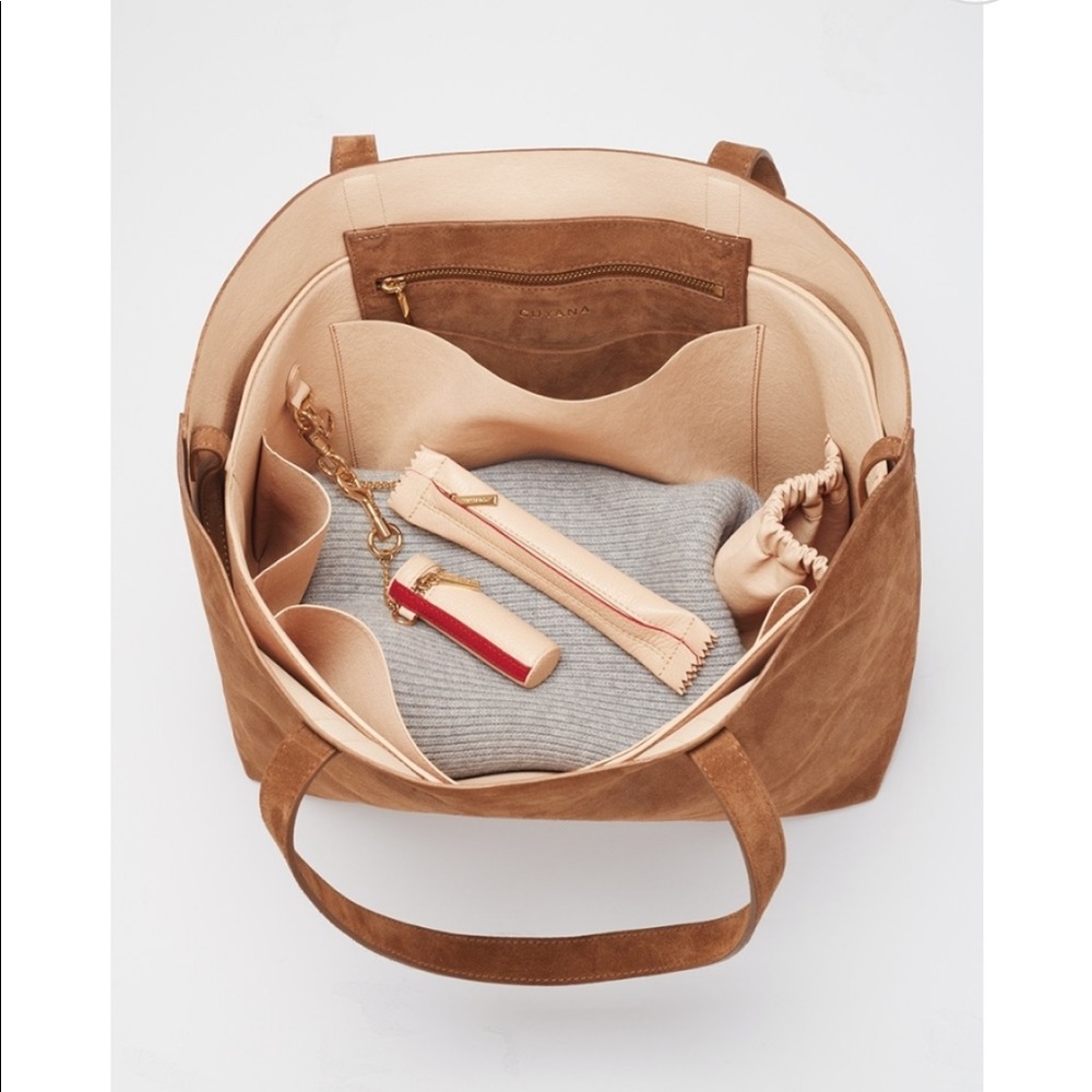 Cuyana large tote organizer